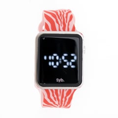SYBILLA - Reloj Digital para mujer Pink