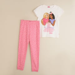 BARBIE - Pijama para Niña en Algodón