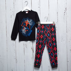 DISNEY - Pijama Niño con Estampado Cintura elásticada Manga larga Algodón Spider-man