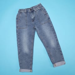 YAMP - Jean Niño Jogger Tiro medio