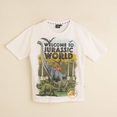 JURASSIC WORLD - Camiseta para Niño en Algodón