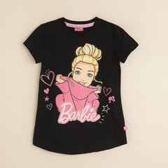 BARBIE - Camiseta para Niña en Algodón