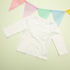 YAMP - Camiseta para Bebé niña en Algodón