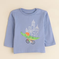 YAMP - Camiseta para Bebé niño en Algodón