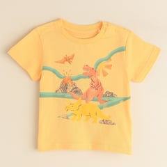 YAMP - Camiseta para Bebé niño en Algodón