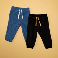 YAMP - Pantalones Bebé niño Pack de 2 unidades con Cintura elásticada