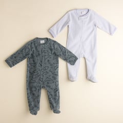 YAMP - Pack de 2 Pijama para Bebé niño