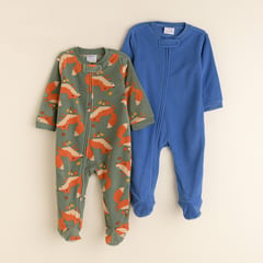 YAMP - Pack de 2 Pijama para Bebé niño