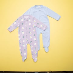 YAMP - Pack de 2 Pijama para Bebé niña