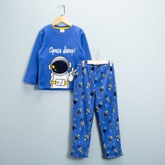 YAMP - Pijama para Niño con Estampado con Cintura elásticada Manga larga