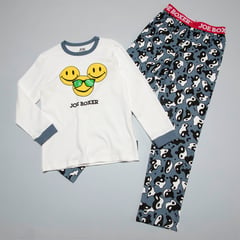 JOE BOXER - Pijama Niño con Estampado Manga larga Algodón