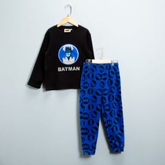 DC COMICS - Pijama Niño con Estampado Batman Manga larga DC Originals