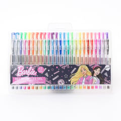 BARBIE - Kit de dibujo escolar Lapiceros Gel 50 Piezas