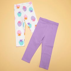 YAMP - Legging para Bebé niña en Algodón