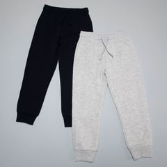 YAMP - Pantalones para Niño Pack de 2 unidades con Cintura elásticada