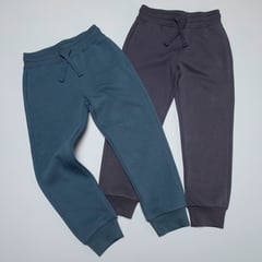 YAMP - Pantalones para Niño Pack de 2 unidades con Cintura elásticada