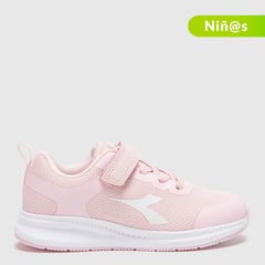 DIADORA - Tenis Moda Girl Sesport3 para Niña Velcro