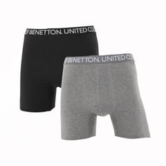 BENETTON - Boxers para Hombre Pack de 2