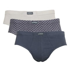 NEWPORT - Calzoncillos Hombre Pack de 3 de Algodón Newboat