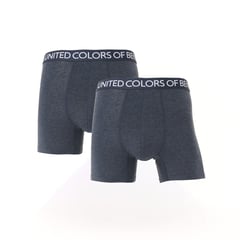 BENETTON - Boxers Hombre Pack de 2 de Algodón