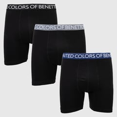 BENETTON - Pack boxer Hombre Pack de 3