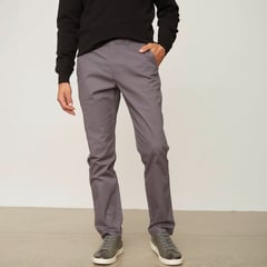 UNIVERSITY CLUB - Pantalón Chino Hombre Slim Algodón