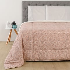 MICA - Edredón con exterior y relleno de 150 GSM Poliéster. Edredón Estampado para cama Sencilla, doble.