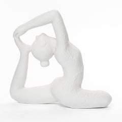 ROBERTA ALLEN - Adorno decorativo Escultura Yoga 16.9 x 18.3 cm