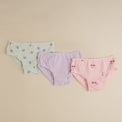 YAMP - Pack x3 panty para Niña en Algodón