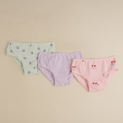 YAMP - Pack de 3 Panties para Niña en Algodón Yamp