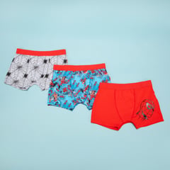 DISNEY - Boxers para Niño Pack de 3 unidades Spiderman en Algodón Spider-man