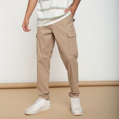 BEARCLIFF - Pantalón Cargo para Hombre Slim