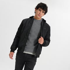 BEARCLIFF - Chaqueta para Hombre Con capota