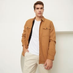 BASEMENT - Chaqueta para Hombre de Algodón