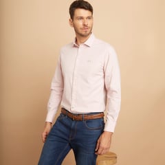 LA MARTINA - Camisa para Hombre Manga larga Slim