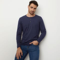 NEWPORT - Camiseta para Hombre Manga larga