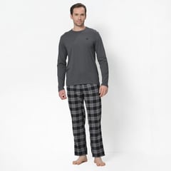 BENETTON - Pijama Hombre Largo Manga larga Algodón