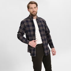 NEWBOAT - Camisa para Hombre Manga larga