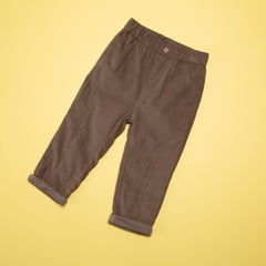 YAMP - Pantalón Bebé niño con Cintura elásticada en Algodón