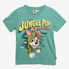 PAW PATROL - Camiseta Niño con Estampado Manga corta Algodón