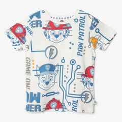 PAW PATROL - Camiseta Niño con Estampado Manga corta Algodón