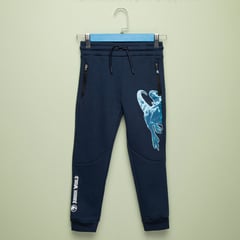 JURASSIC WORLD - Pantalón Niño Cintura elásticada Jogger Algodón