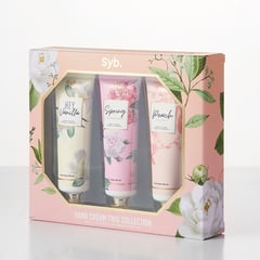 SYBILLA - Hidratantes corporales Hand Cream Hey Vainilla X 50 ml+Hand Cream Spring Cranberry X 50 ml+Hand Cream Peach Heart X 50 ml Sybilla: Incluye 3 Productos