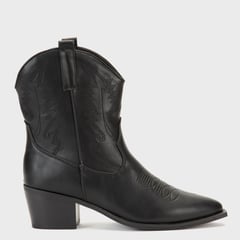 SYBILLA - Botines para Mujer con Tacón Medio Tewild | Botas Texanas para Mujer estilo vaquero