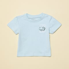 YAMP - Camiseta Bebé niño con Estampado Manga corta