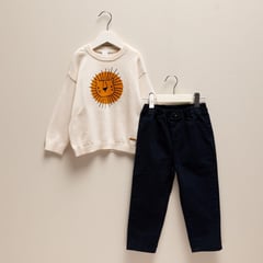 YAMP - Conjunto Saco + pantalón para Bebé niño en de Algodón