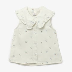 YAMP - Blusa Bebé niña Manga corta Algodón