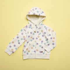 YAMP - Saco Bebé niña con Estampado Con capucha