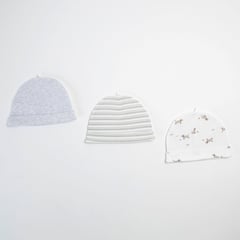 YAMP - Gorros Bebé niño Pack de 3 unidades Algodón