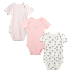 YAMP - Bodies Bebé niña Pack de 3 unidades Algodón